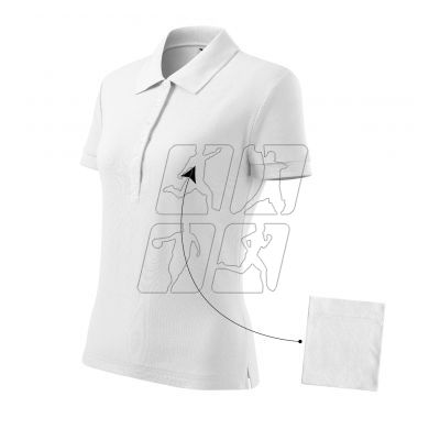 Malfini Cotton polo shirt W MLI-21300 white