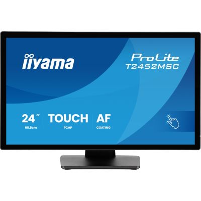 9. iiyama ProLite T2452MSC-B2 computer monitor 61 cm (24") 1920 x 1080 px Full HD Touchscreen Black