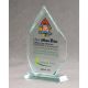 2. Glass trophy with LuxorJet color print and case