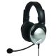 4. Koss SB45 Wired On-Ear Headphones Noise Cancelling Silver/Black