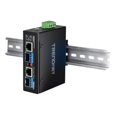 6. Trendnet TI-BF22SFP Network Converter 1000 Mbit/s Black
