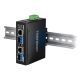 6. Trendnet TI-BF22SFP Network Converter 1000 Mbit/s Black