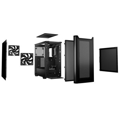 3. BE QUIET HOUSING! PURE BASE 501 Airflow Black