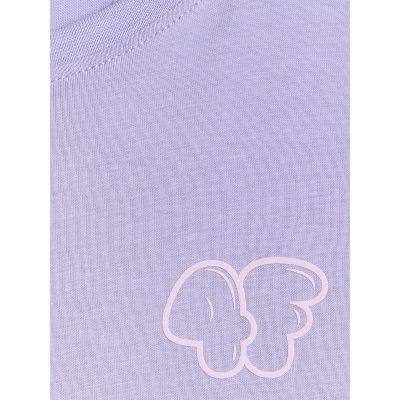 8. Girls' regular printed T-shirt 4F 4FJRAW25TTSHF3199-52S