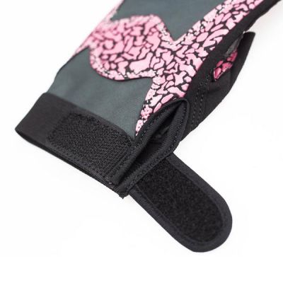 5. Gym Gloves Pink/Gray W HMS RST03 rL