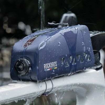 2. Rockbros ROAD TO SKY AS-142 Waterproof Frame Bag 1L - Blue