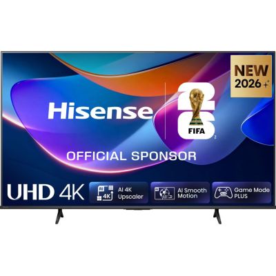 2. Hisense 50A6S 127 cm (50") 4K Ultra HD Smart TV Wi-Fi Black