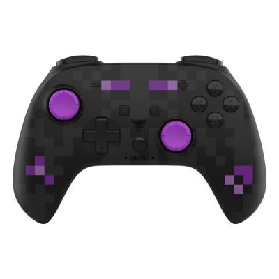 Dragonshock PopTop Black, Purple Bluetooth Gamepad Analog/Digital Nintendo Switch, PC