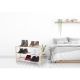 19. SHELVES 3-LEVEL WOODEN SHOE RACK ALPINA