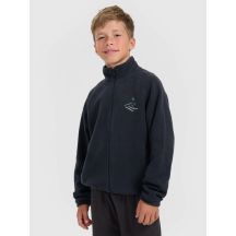 4FWarm fleece with stand-up collar for boys 4F 4FJRAW25TFLEM438-31S