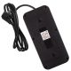 3. MACLEAN POWER STRIP, EXTENSION CORD 6 OUTLETS + 4XUSB, 110-240V AC 50/60HZ, 2.1A MAX 2500W, 1.5M, BLACK MCE389 B