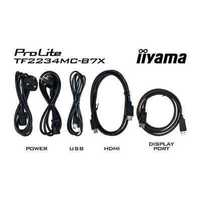 11. Iiyama Touch-Display ProLite TF2234MC-B7X Monitor - 55.9 cm (22") - 1920 x 1080 Full HD