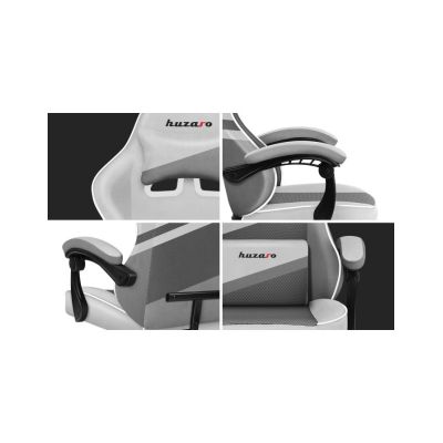 10. Huzaro Force 4.4 Gray Mesh Gaming Chair