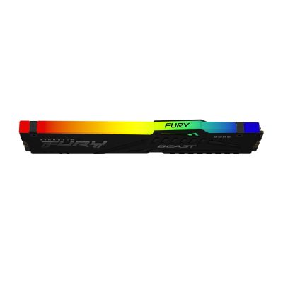 7. Kingston Technology FURY Beast RGB Memory Module 16GB 1 x 16GB DDR5 5600MT/s 288-pin DIMM