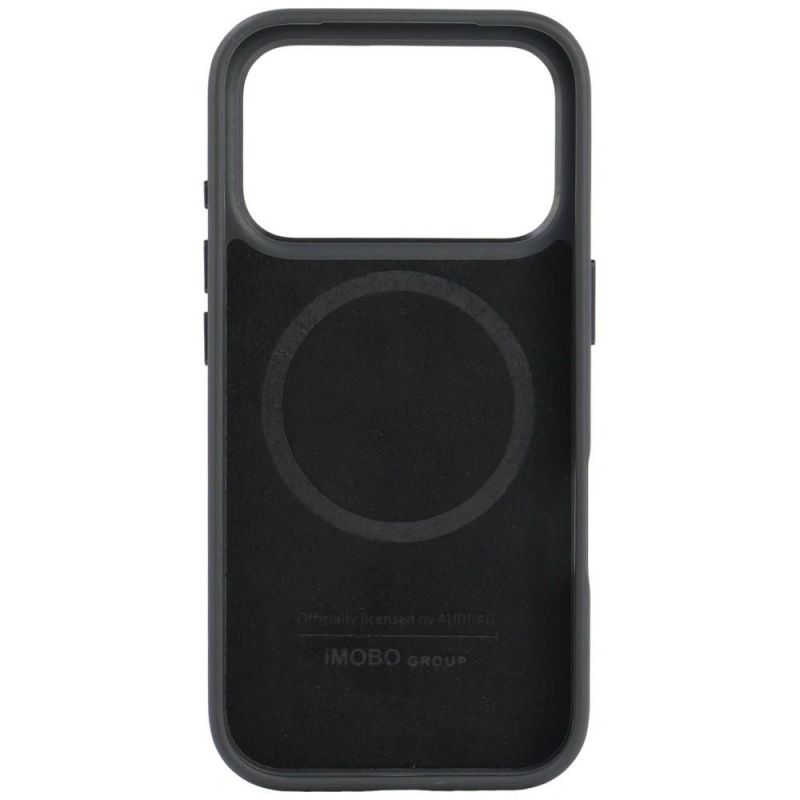 5. Audi GT Synthetic Leather MagSafe Case for iPhone 18 Pro / 17 Pro - Black