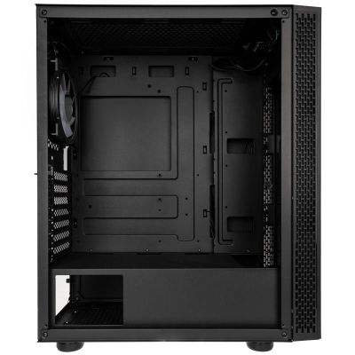 3. Gaming Case, Kolink VOID RIFT Midi Tower Case, Black