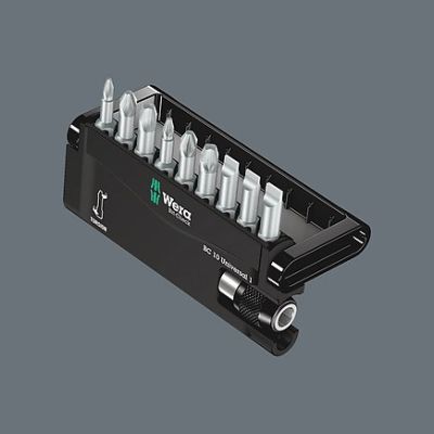 4. Wera 05056161001 screwdriver bit 9 pcs.