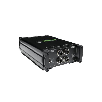 Mackie MDB-2P Passive Direct Box for Bass, Digital Piano, Guitar, Synthesizer, Black, 20-20000 Hz, 140000 Ohm, 0.002%