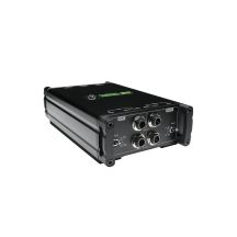 Mackie MDB-2P Passive Direct Box for Bass, Digital Piano, Guitar, Synthesizer, Black, 20-20000 Hz, 140000 Ohm, 0.002%