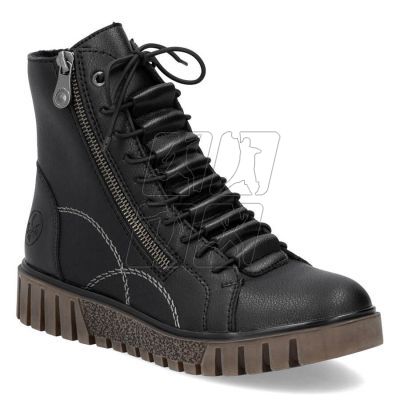 8. Rieker leather ankle boots W Y3410-00 RKR726