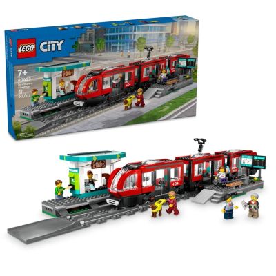 LEGO City 60423 City Tram with Station