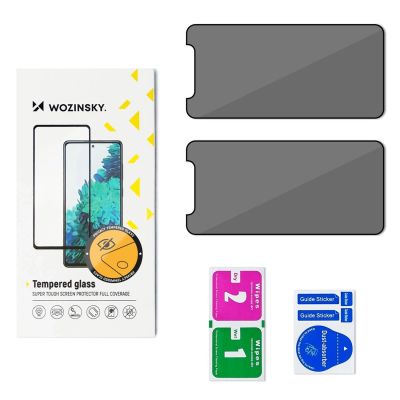 2. Wozinsky Privacy Glass Privacy Tempered Glass for Xiaomi Redmi Note 14S, 2-pack