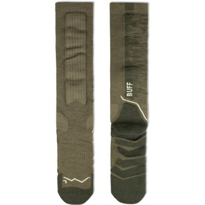 4. Buff MERINO HW OVER THE CALF SOCKS HWO2 OLIVE GREEN L socks