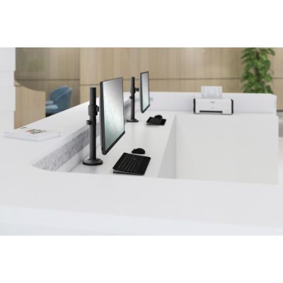 5. Digitus Universal Single Column Monitor Mount