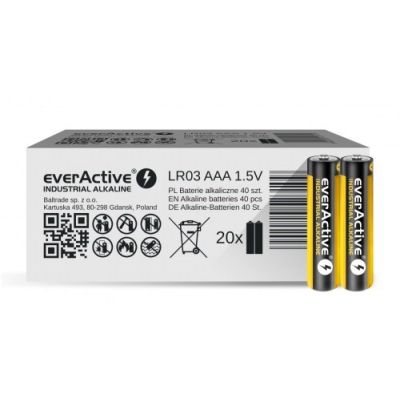 2. everActive EVLR03S2IK alkaline battery pack (40)