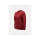 6. Peak Performance W Original Small Logo Crew Burgundy Sweatshirt