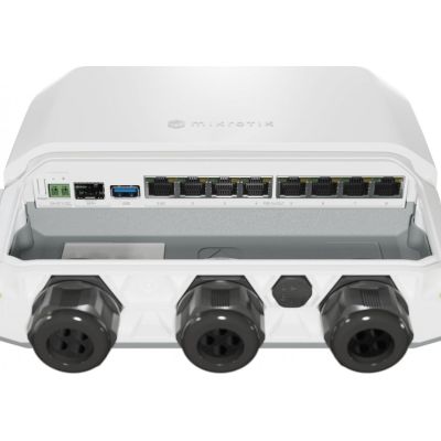 16. Mikrotik RB5009UPr+S+OUT router 2.5 Gigabit Ethernet, Gigabit Ethernet White