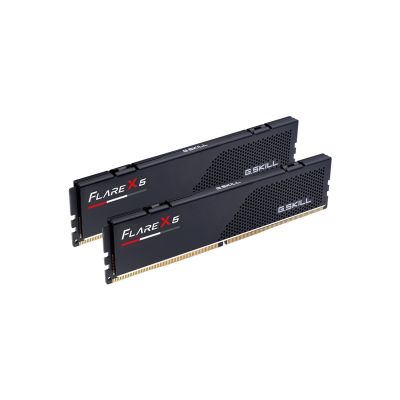8. G.SKILL FLARE X5 AMD DDR5 2X16GB 6000MHZ CL36-36 EXPO BLACK F5-6000J3636F16GX2-FX5
