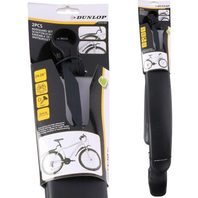 42. DUNLOP 24-26 INCH MTB FENDER SET