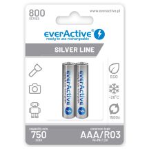 EVERACTIVE AAA BATTERIES 800 MAH - 2 PIECES EVHRL03-800
