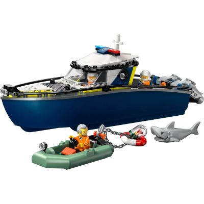 3. LEGO CITY 60456 Police Boat Chase
