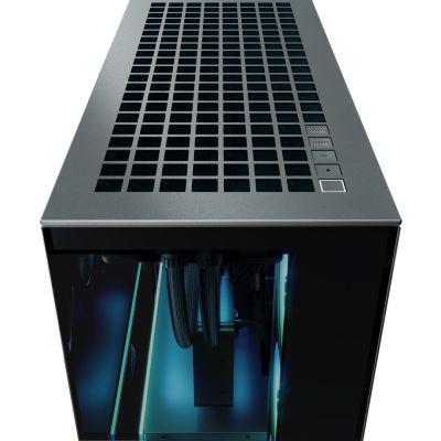 14. Arctic Xtender Schwarz case with window and GPU mount