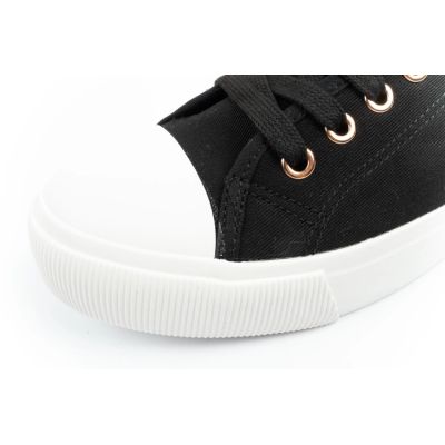 6. Lee Cooper women's sports shoes fabric sneakers stylish black