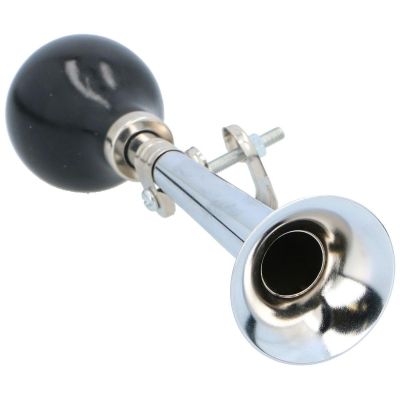 12. BIKE HORN TRUMPET CHROME 21CM DUNLOP