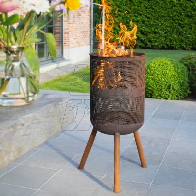 4. Bonfeu Bonves 45 4502R garden fire pit