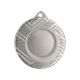 General silver medal with space for a 25 mm emblem – steel medal