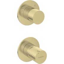 Concealed shower tap with shower diverter