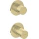 Concealed shower tap with shower diverter