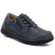 Comfortable women's shoes with zipper, navy blue, Potocki TO90407