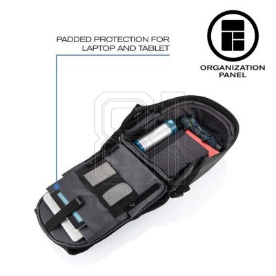 13. XD DESIGN ANTI-THEFT BACKPACK BOBBY HERO XL BLACK P/N: P705.711