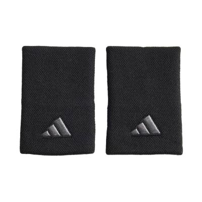 Adidas Tennis Wristband Large 2 Pack Black IA7544