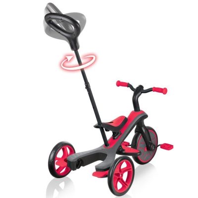 30. Globber New Red Explorer Trike 4in1 632-102-2