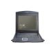 4. Digitus Modular Console with 17” (43.2 cm) TFT Monitor, 8-Port KVM Switch & Touchpad, US Keyboard