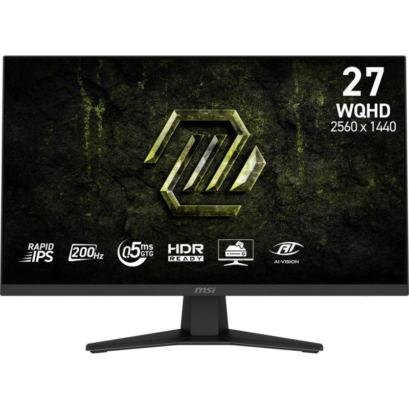 8. MSI MAG 274QF E20 Computer Monitor 68.6 cm (27") 2560 x 1440 px Wide Quad HD LCD Black