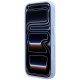 5. Karl Lagerfeld with Ring Stand 360 Karl & Choupette Heads Pin MagSafe Case for iPhone 18 Pro Max / 17 Pro Max - Light Blue