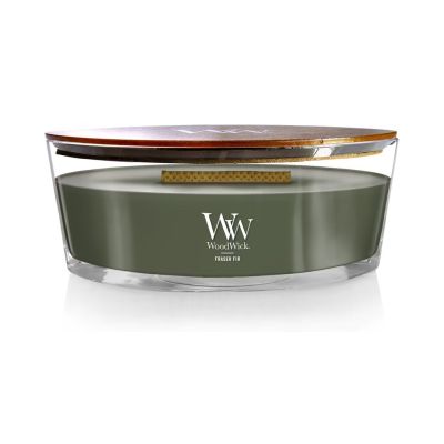 11. WoodWick Frasier Fir Candle Ellipse Gray 1 pc.